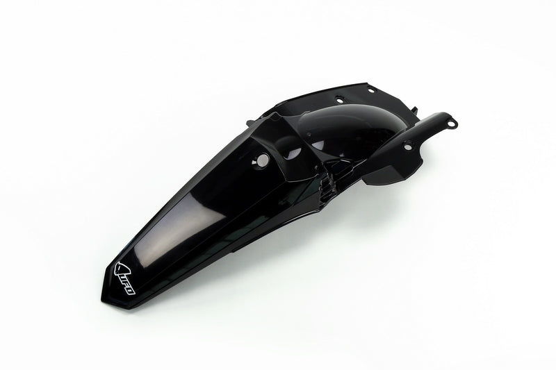 UFO Plast PLASTIC REAR FENDER, BLK/BLK