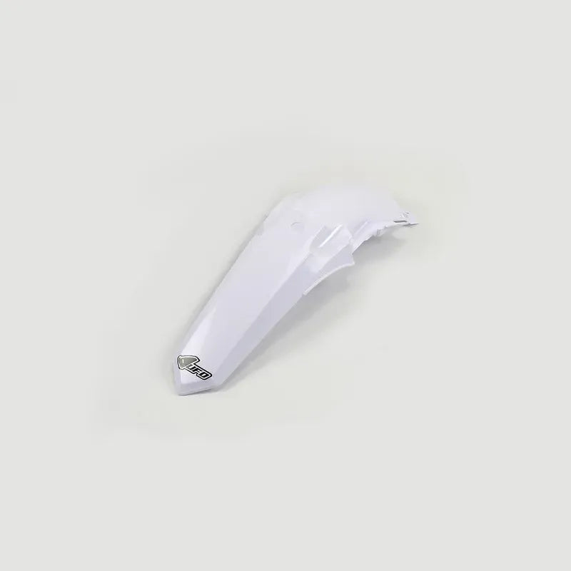 UFO Plast PLASTIC REAR FENDER, WHT/WHT