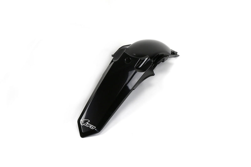 UFO Plast PLASTIC REAR FENDER, BLK/BLK