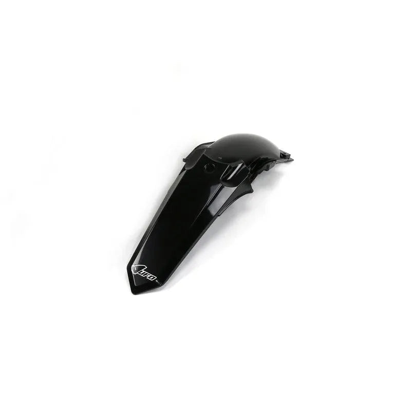UFO Plast PLASTIC REAR FENDER, BLK/BLK