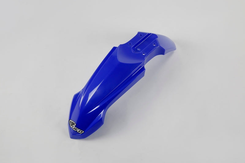 UFO Plast PLASTIC FRONT FENDER, BLUE/BLUE