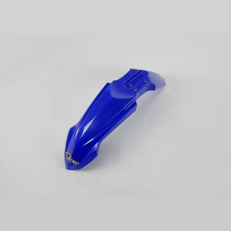 UFO Plast PLASTIC FRONT FENDER, BLUE/BLUE