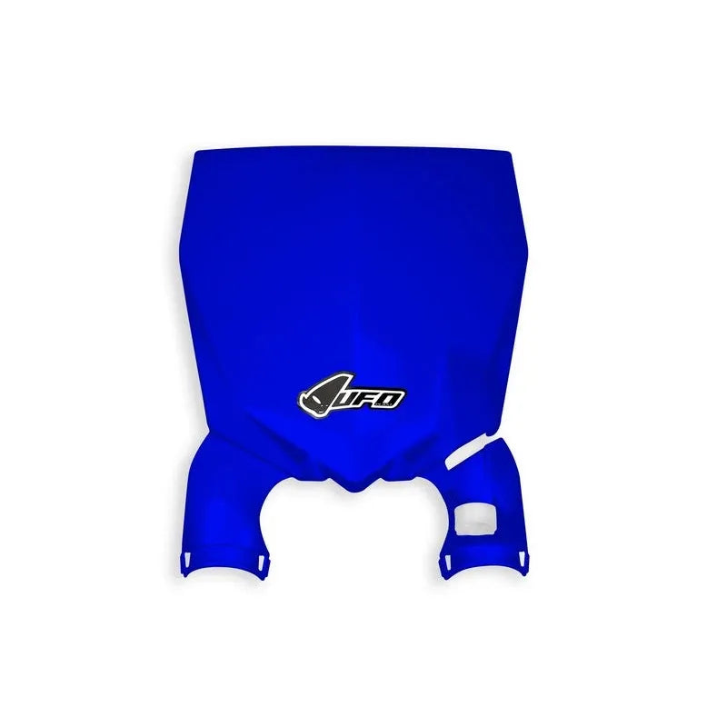 UFO Plast PLASTIC FRONT PLATE, BLUE/BLUE