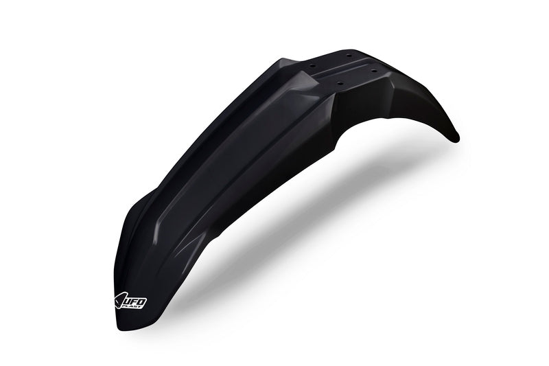 UFO Plast PLASTIC FRONT FENDER, BLK/BLK