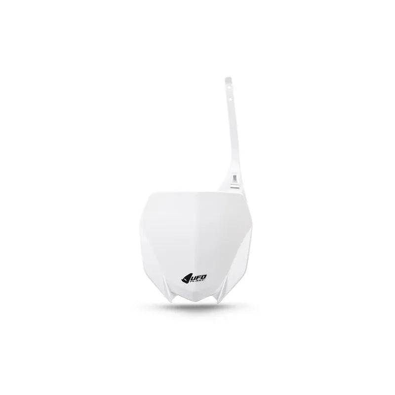 UFO Plast PLASTIC FRONT PLATE, WHT/WHT