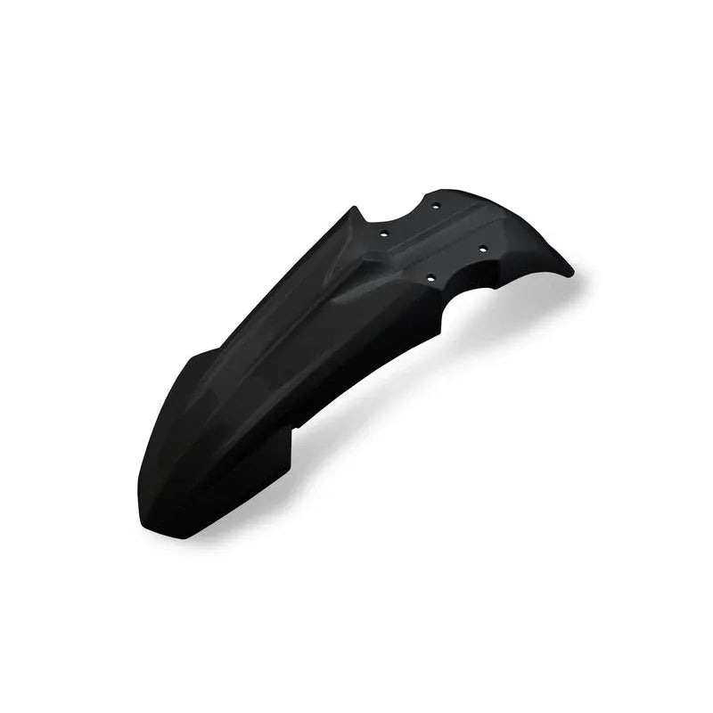 UFO Plast PLASTIC FRONT FENDER, BLK/BLK