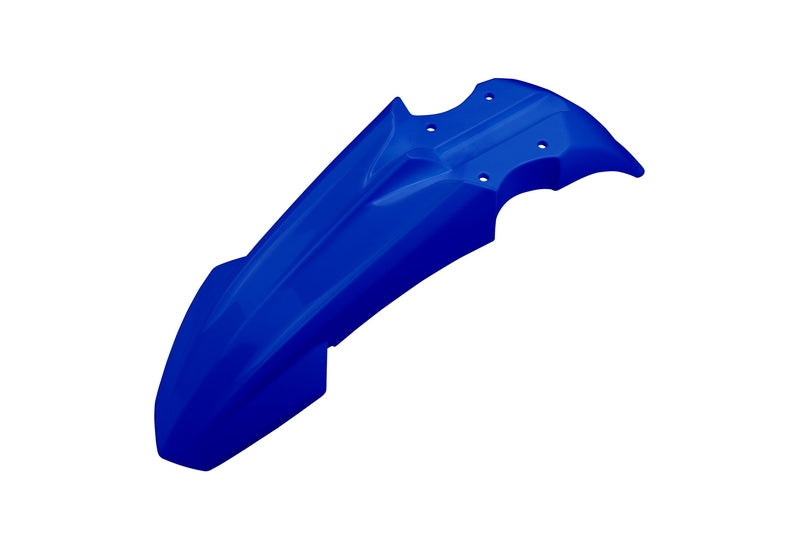 UFO Plast PLASTIC FRONT FENDER, BLUE/BLUE