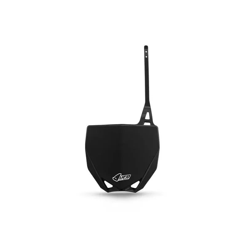 UFO Plast PLASTIC FRONT PLATE, BLK/BLK