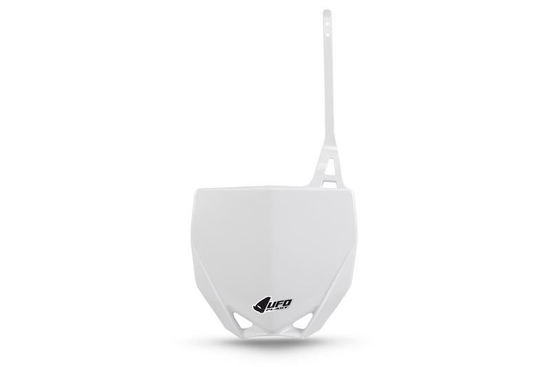 UFO Plast PLASTIC FRONT PLATE, WHT/WHT
