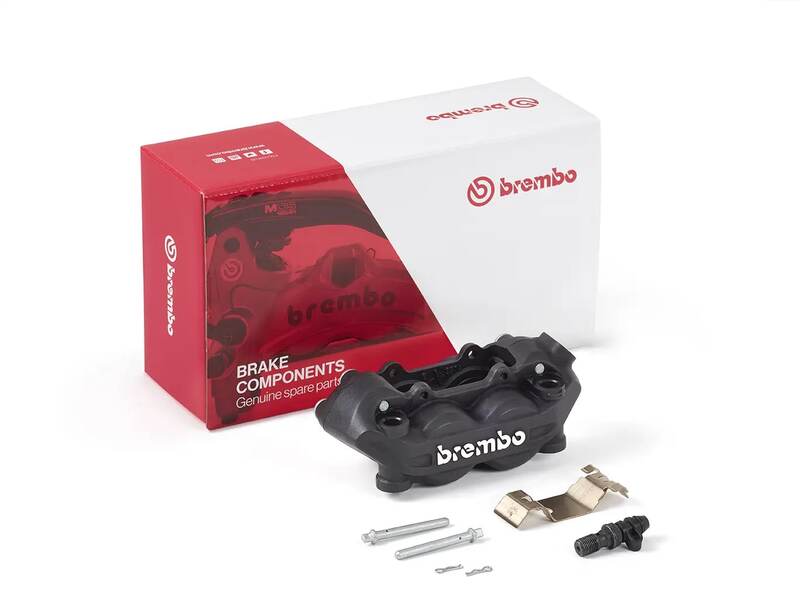 Brembo P4 Front Left Brake Caliper Black Ø32mm