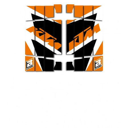 BLACKBIRD Dream Graphic 4 Radiator Louvers Graphic Kit KTM
