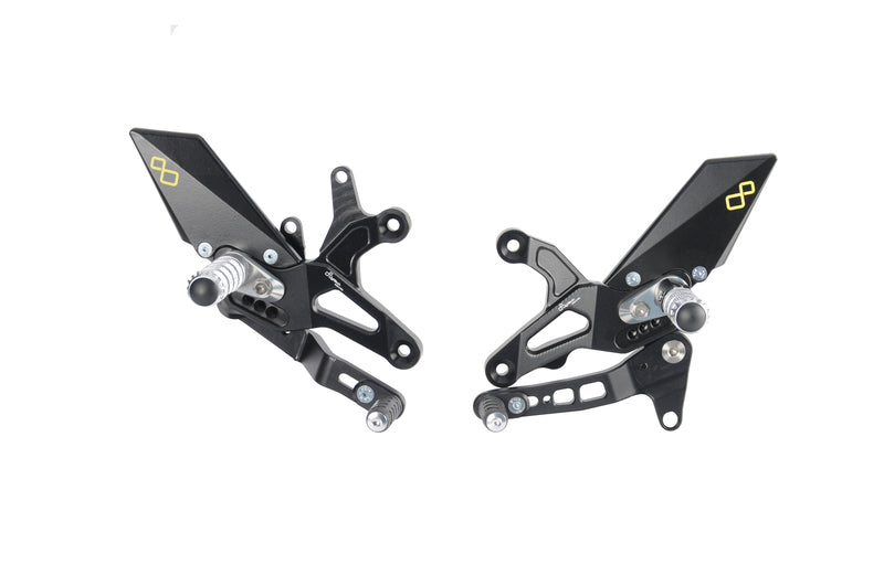 LIGHTECH Foldable/Adjustable Rearset Standard Shifting