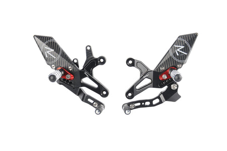 LighTech Racing Adjustable/Foldable Rearset Reverse Shifting