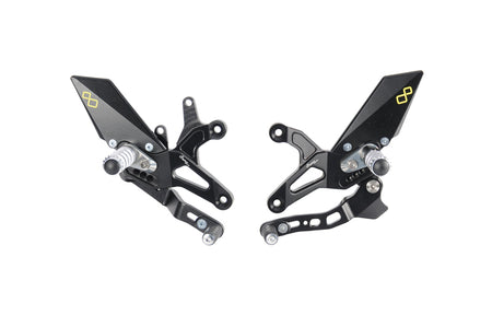 LighTech Foldable/Adjustable Rearset Reverse Shifting