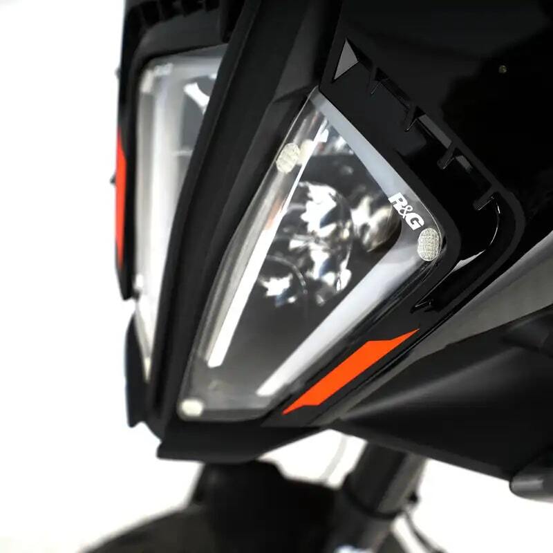 R&G SHIELD HEADLIGHT CLR