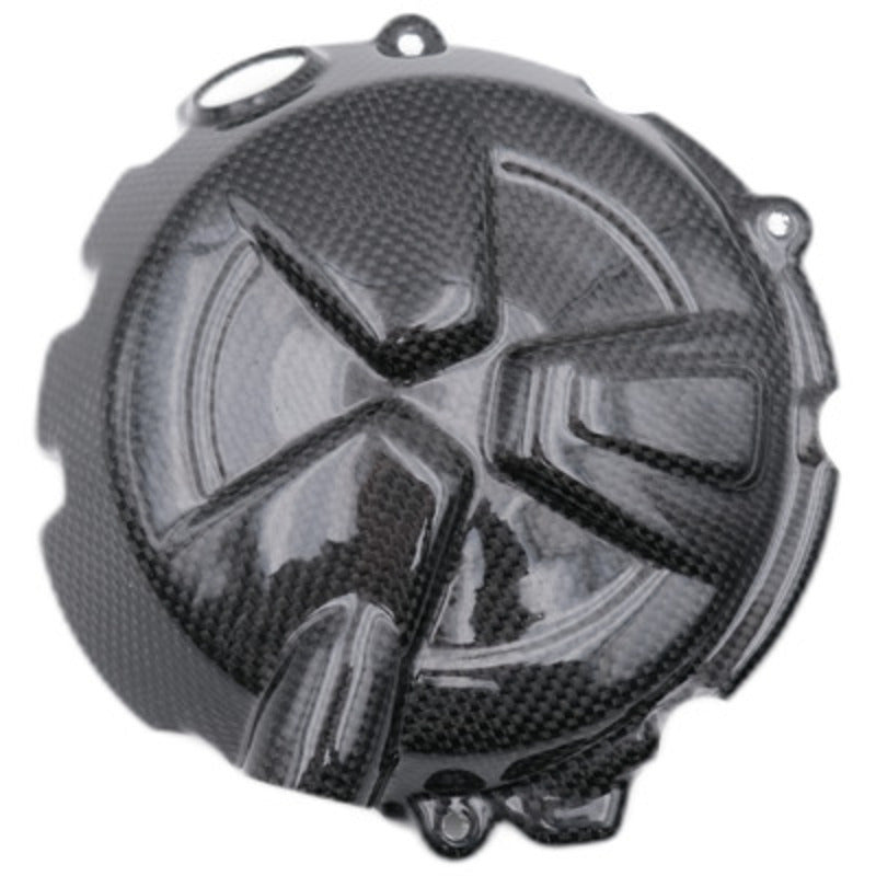 LighTech Clutch Crankcase Cover Glossy Carbon