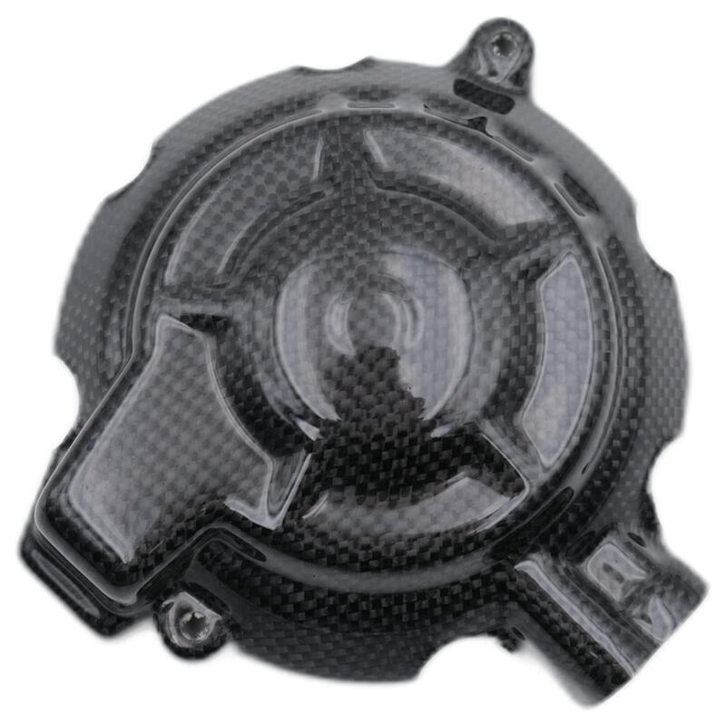 LighTech Alternator Crankcase Cover Glossy Carbon