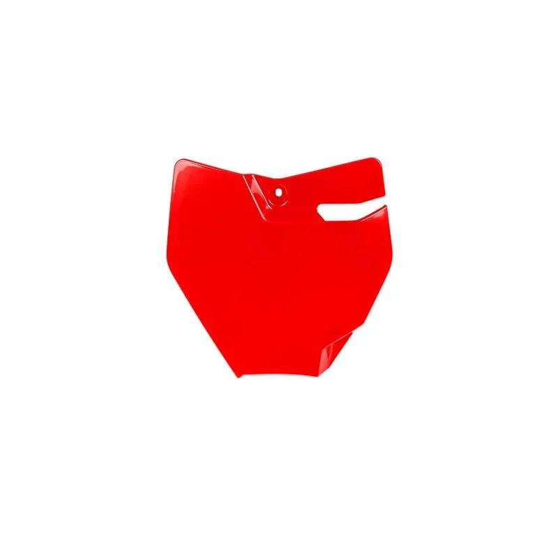 UFO Plastic Number Plate, Red