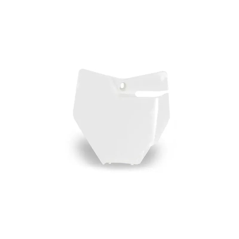UFO PLASTIC FRONT PLATE, WHITE
