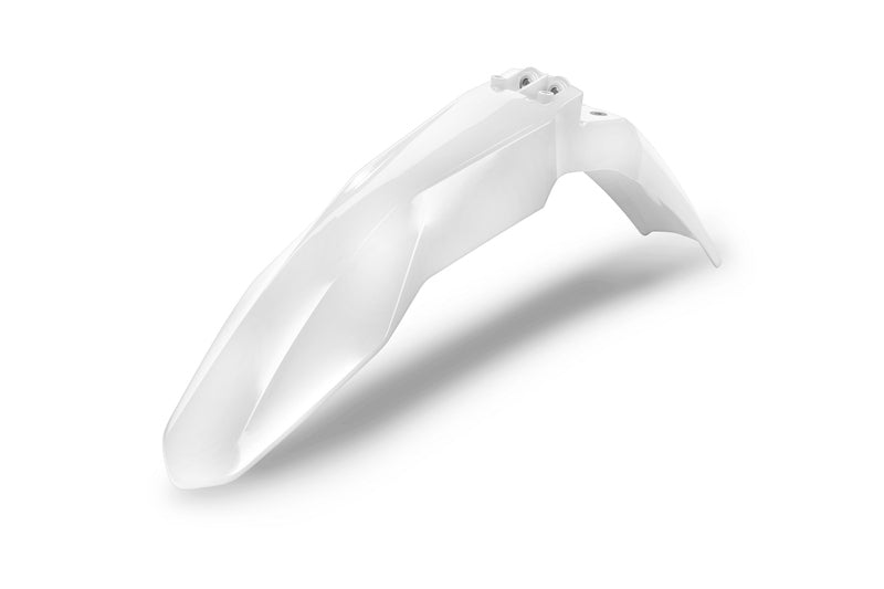 UFO PLASTIC FRONT FENDER, WHITE