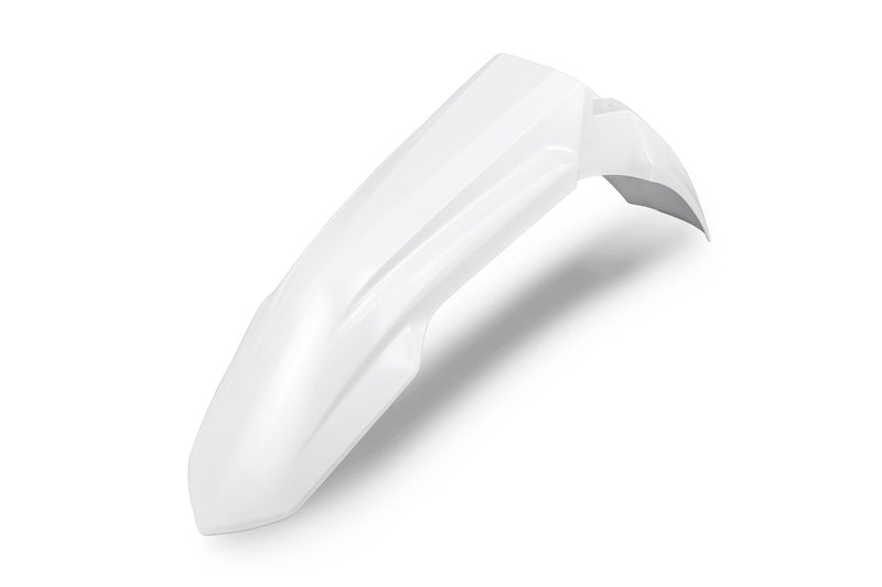 UFO PLASTIC FRONT FENDER, WHITE