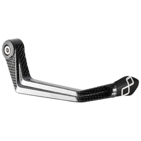 LighTech Brake Lever Guard - Glossy Carbon 132mm Black End