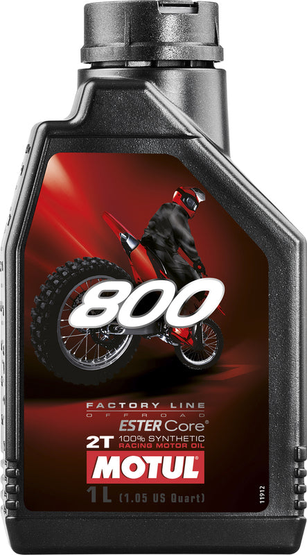 Motul 800 Factory Line Off Road Racing 2T Motor Oil