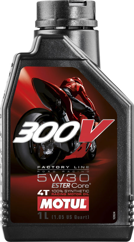 Motul 300V Factory Line Road Racing 4T Motor Oil 5W30