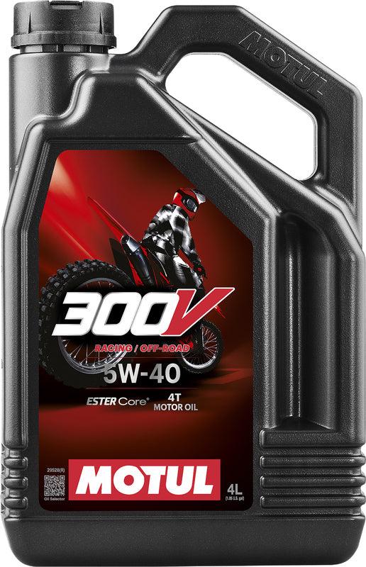 Motul 300V Factory Line Off Road 4T Motor Oil 5W40