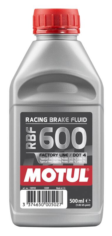 Motul DOT 4 RBF 600 Racing Brake Fluid