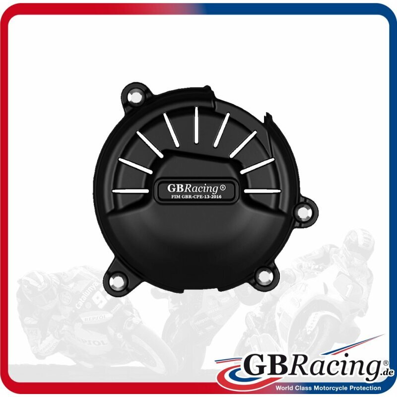 GB RACING Alternator Cover Protection - Black Ducati V4 Streetfighter