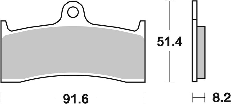 Brembo Road/Sport Sinter Brake Pads - 07KA20SR