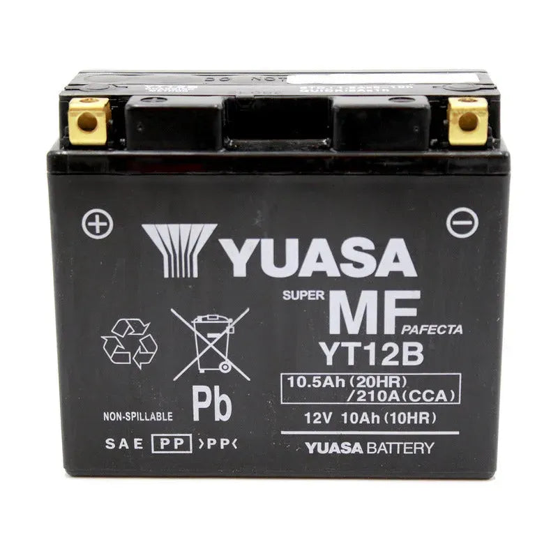 YUASA W/C Battery Maintenance Free Factory Activated - YT12B FA