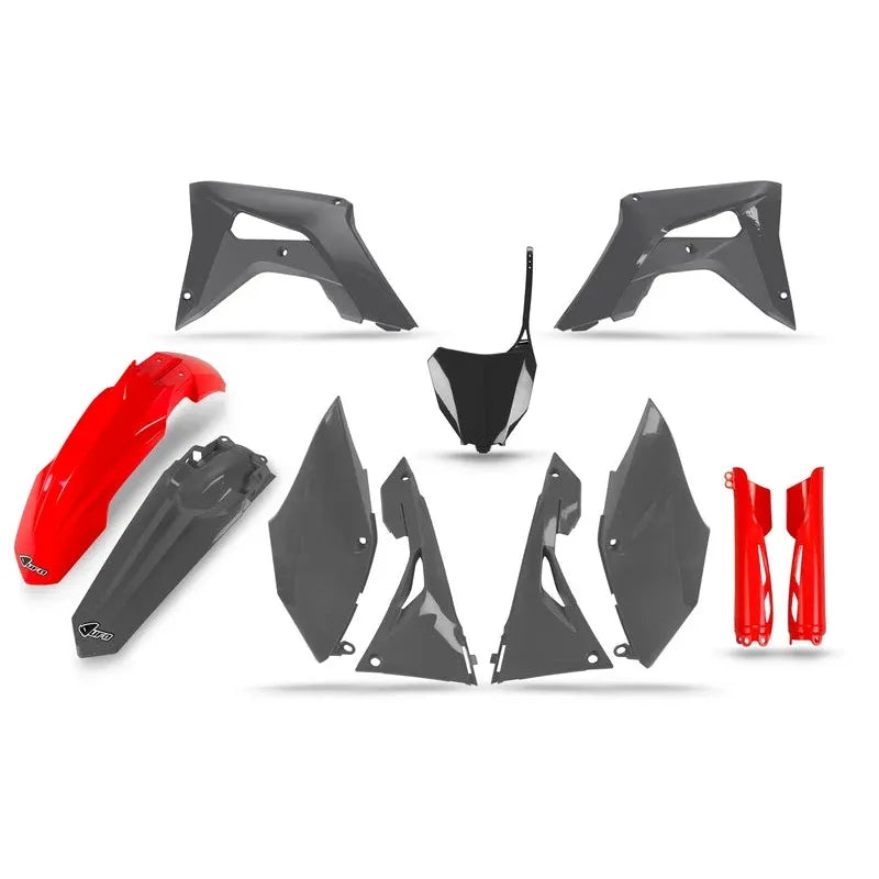 UFO Plast PLASTICS KIT RED HONDA CRF 250R
