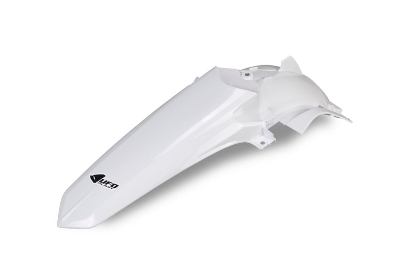 UFO PLASTIC REAR FENDER, WHITE