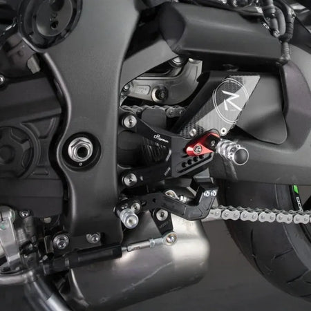 LighTech Foldable/Adjustable Rearset Reverse Shifting