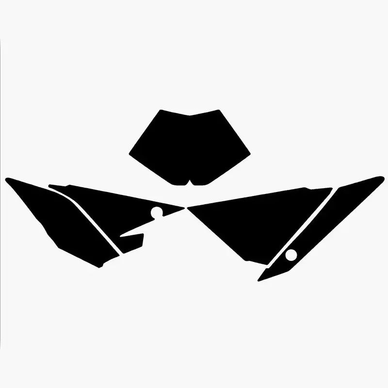 BLACKBIRD Plate Stickers - Beta RR 2T/4T