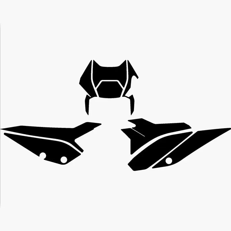 BLACKBIRD Plate Stickers - Beta RR 2T/4T