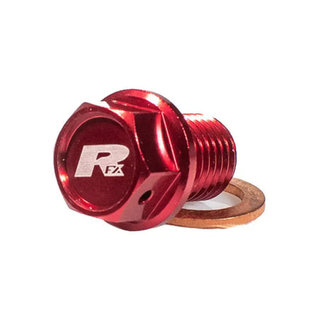 RFX Magnetic Drain Bolt [M12x12mm x 1.50 - Red