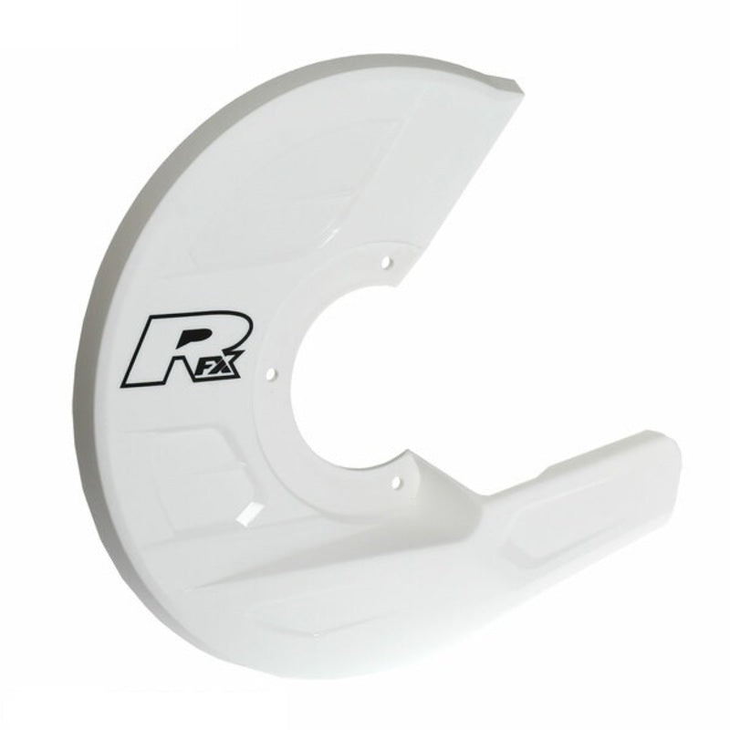 RFX Pro Disc and Caliper Guard (White) Universal to fit RFX disc guard mounts | Femon Parts