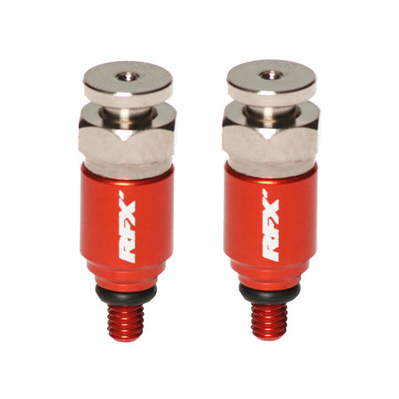 RFX Pro Fork Air Bleeders M4x0.7 (Orange) WP