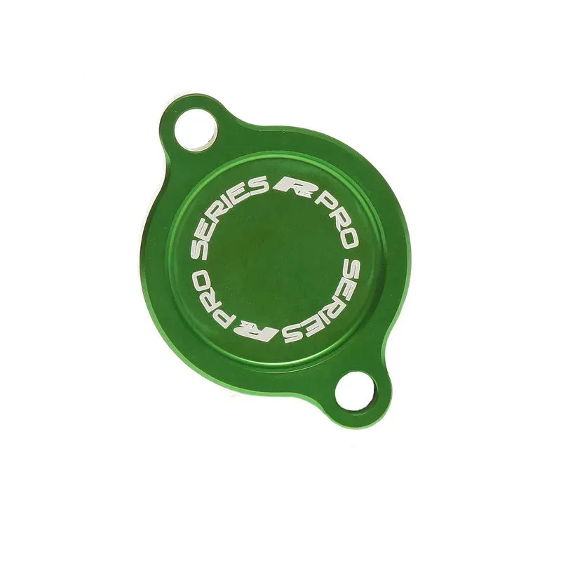 RFX Pro Oil Filter Cover (Green) - Kawasaki KXF250 | Femon Parts