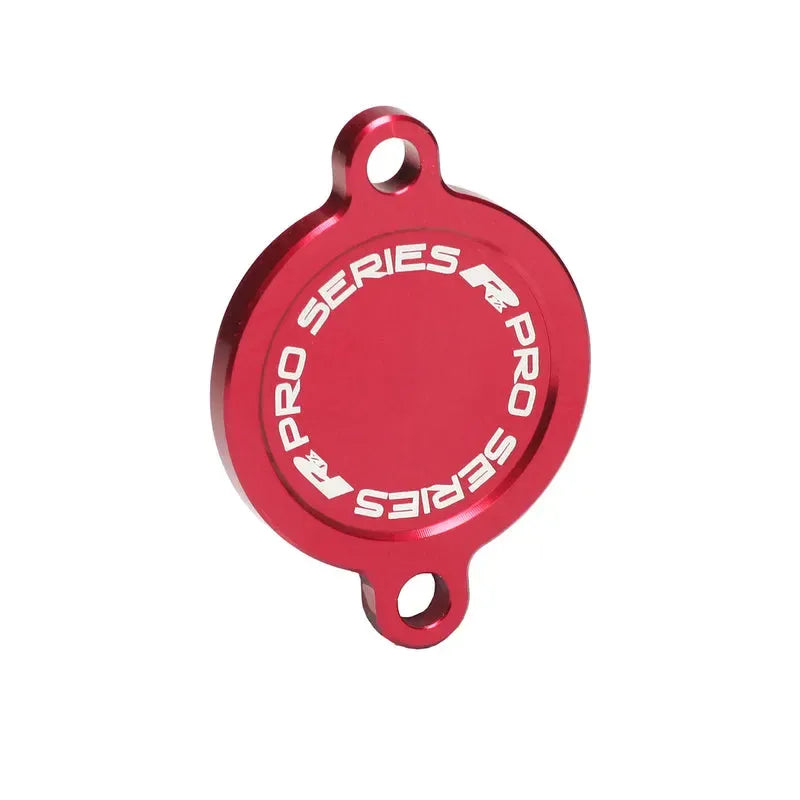 RFX PRO OIL FILTER COVER, RED | Femon Parts