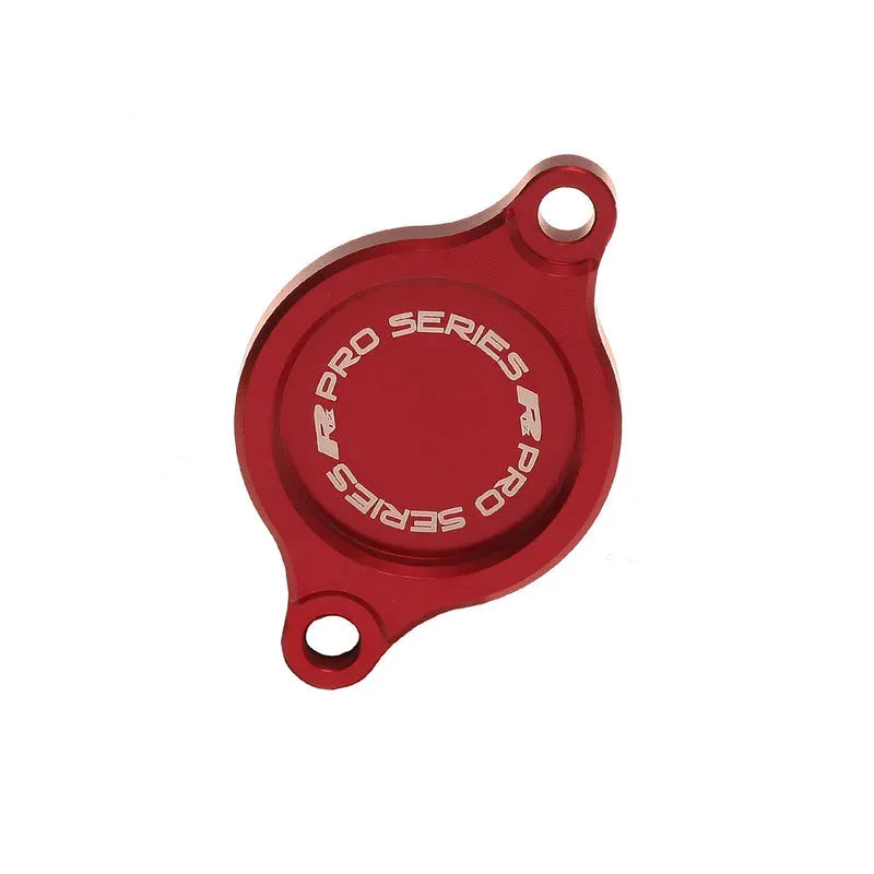 RFX Pro Oil Filter Cover (Red) - Suzuki RMZ250/450 | Femon Parts