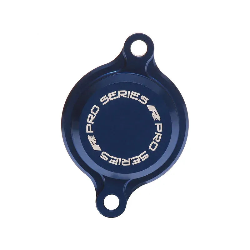 RFX Pro Oil Filter Cover (Blue- Yamaha YZF25/YZF450 | Femon Parts