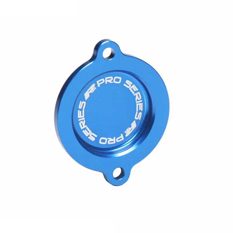 RFX Pro Oil Filter Cover (Blue) - Husqvarna FE/FC450 | Femon Parts