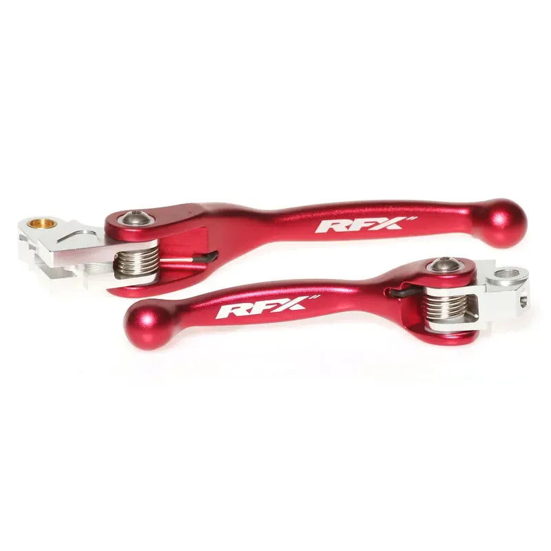 RFX RACE FLEXIBLE LEVER SET, RED | Femon Parts