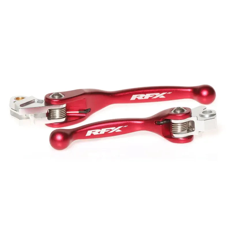 RFX RACE FLEXIBLE LEVER SET, RED | Femon Parts