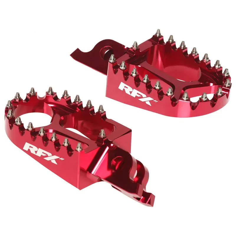 RFX PRO FOOTRESTS, RED | Femon Parts