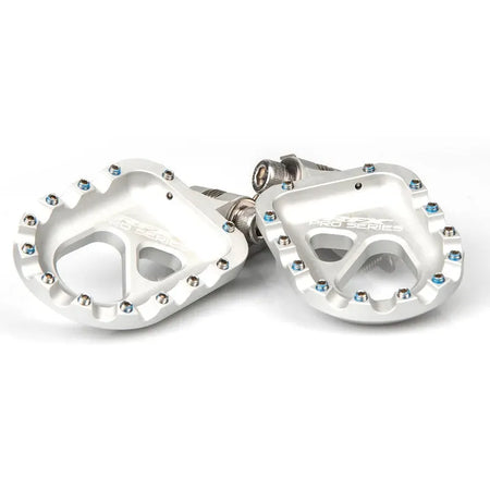 RFX PRO CNC ALU TRIALS FOOTREST, SIL | Femon Parts